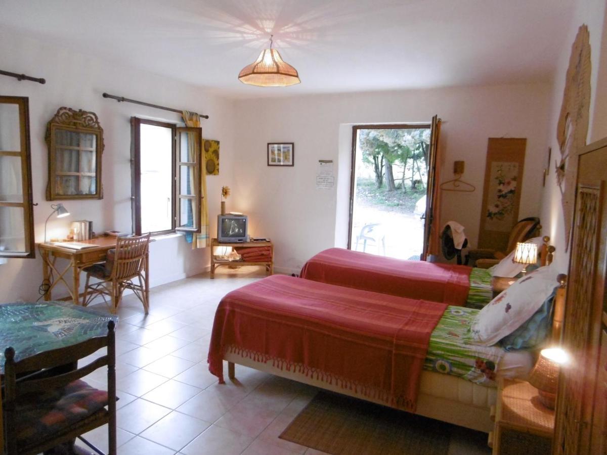 Bed and Breakfast Le Val Leron Valaurie Экстерьер фото